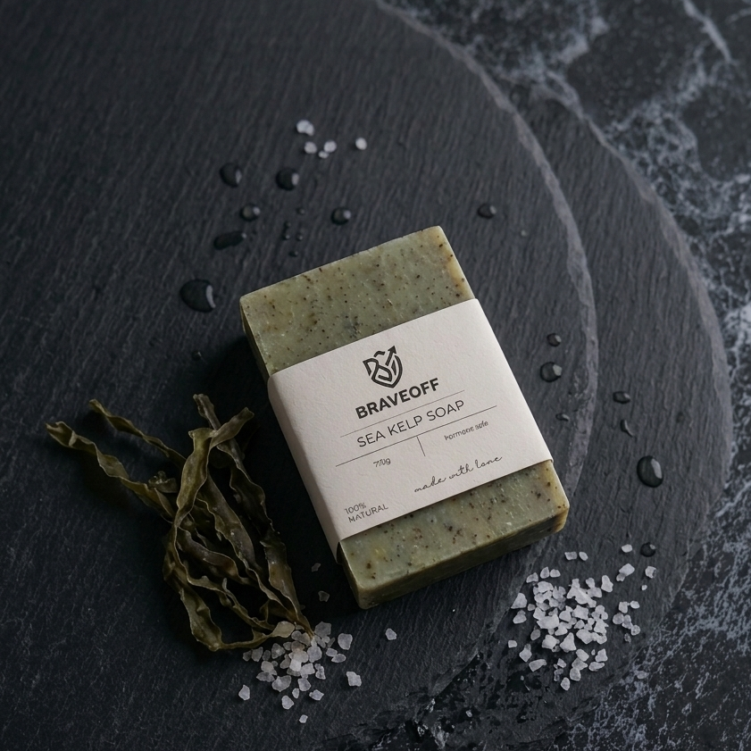 Sea kelp soap